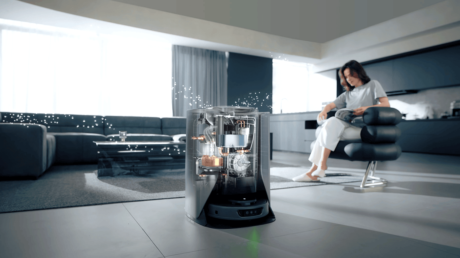 WaterRecycle™ Station of the 3i S10 Ultra